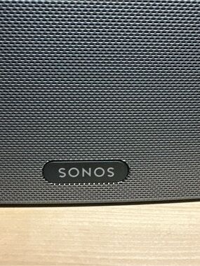 Sonos Black Portable Speaker - Rich Wireless Sound Play 3